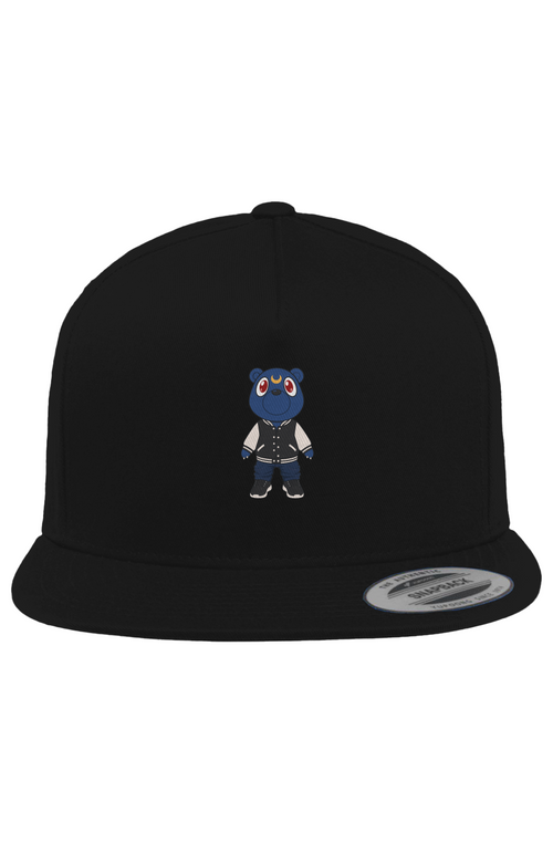 5 Panel Cotton Twill Snapback Cap
