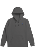 trillion bear embroidered Heavyweight Organic Brushed Hood