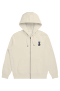 trillion bear Organic Heavyweight Zip up hoodie
