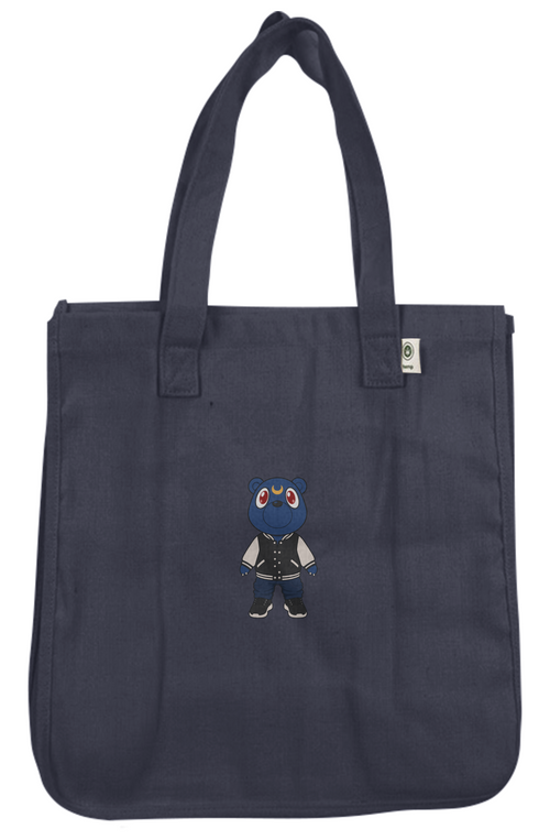 trillion bear Hemp Market Tote bag