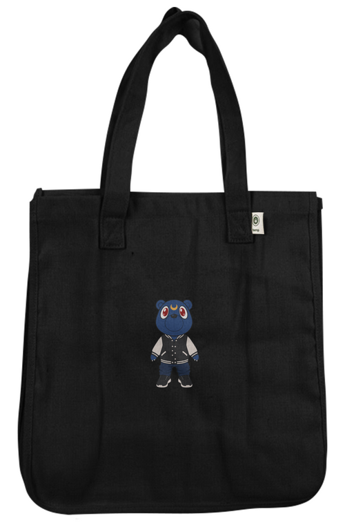 trillion bear Hemp Market Tote bag