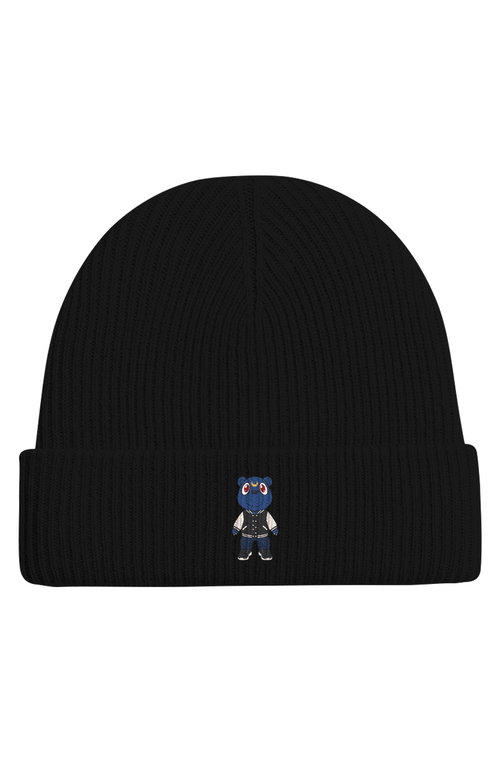 trillion bear embroidered Cashmere Wool Beanie