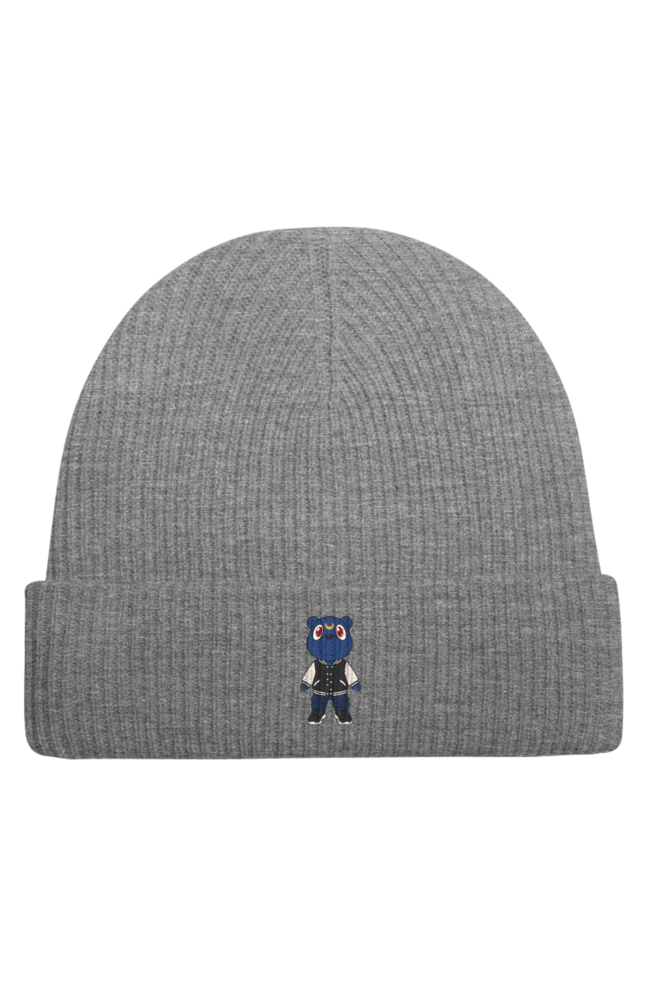 trillion bear embroidered Cashmere Wool Beanie